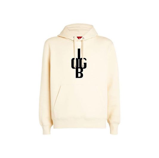 'IOGB' Cream Hoodie