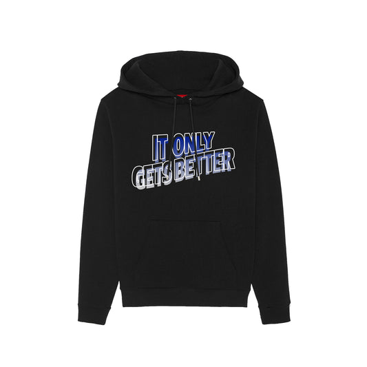 'It Only Gets Better' Gradient Hoodie